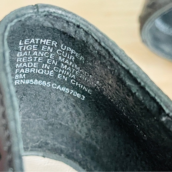 Caslon Julian Leather Bootie Shoe | Size 8 | Almond Toe Western Boho Cowgirl - Picture 12 of 14